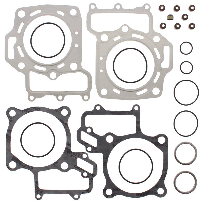 QuadBoss 563966 top end gasket set for Arctic Cat 650 V2 and Kawasaki KVF650 Brute Force 4x4, includes engine gaskets and seals.