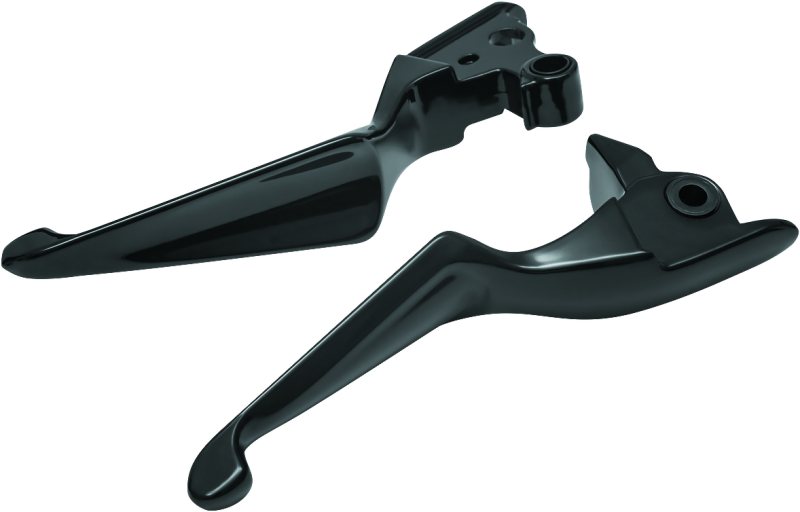 Kuryakyn Boss Blades 08-13 Touring Cable in black for Harley Davidson FL models, showing the handlebar control cables.