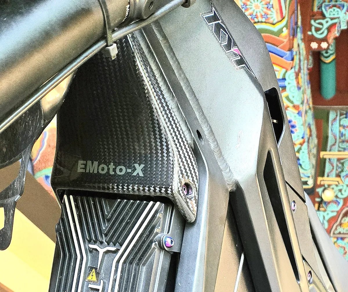 Carbon Fiber (Real) Horn Delete Cover for Talaria Sting MX3/ MX4/ MX5 - Howling Moto