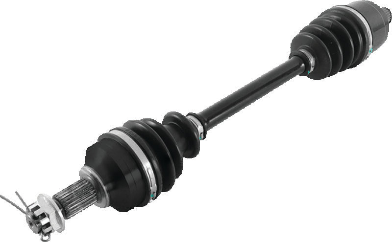 QuadBoss replacement rugged axle for Honda TRX420FA FourTrax Rancher 4x4, showing the heavy-duty axle part.