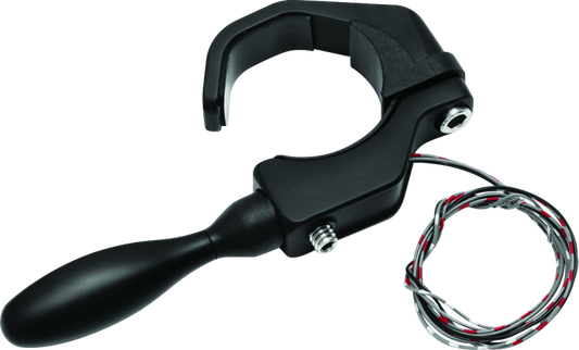Kuryakyn Pipe Wrench Fork Mounts for 39mm to 49mm fork tubes with M8-1.25 threaded stud compatibility, shown in image.