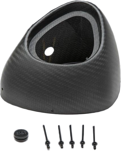 YOSHIMURA Yoshimura End Cap Kit Flared Alpha T 2" YM5 matte finish for exhaust enhancement and stylish performance.