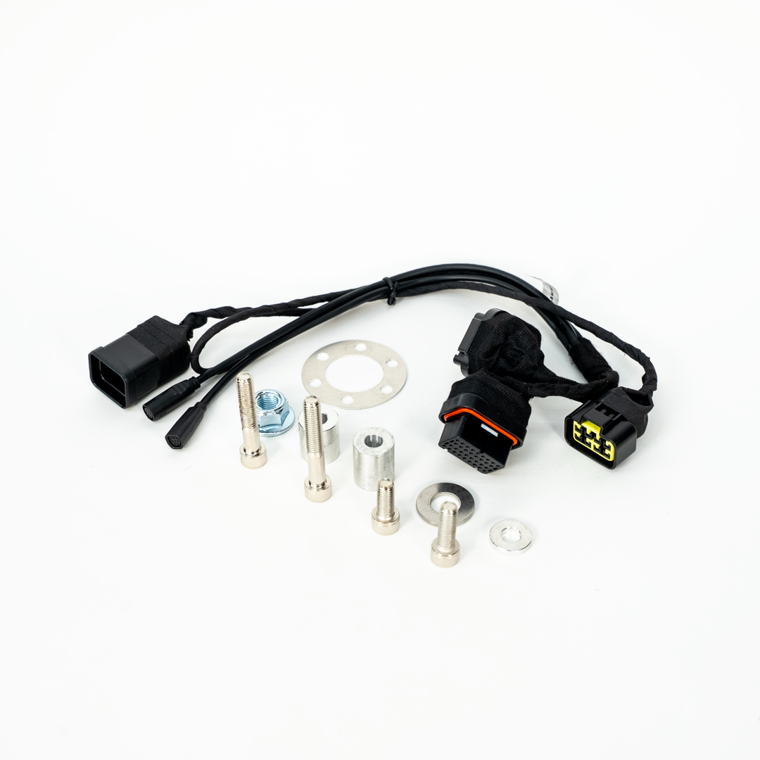Charged Powersports EBMX XLB-60 E-Ride X-9000-V3 controller mount and harness set for electric bikes and scooters.