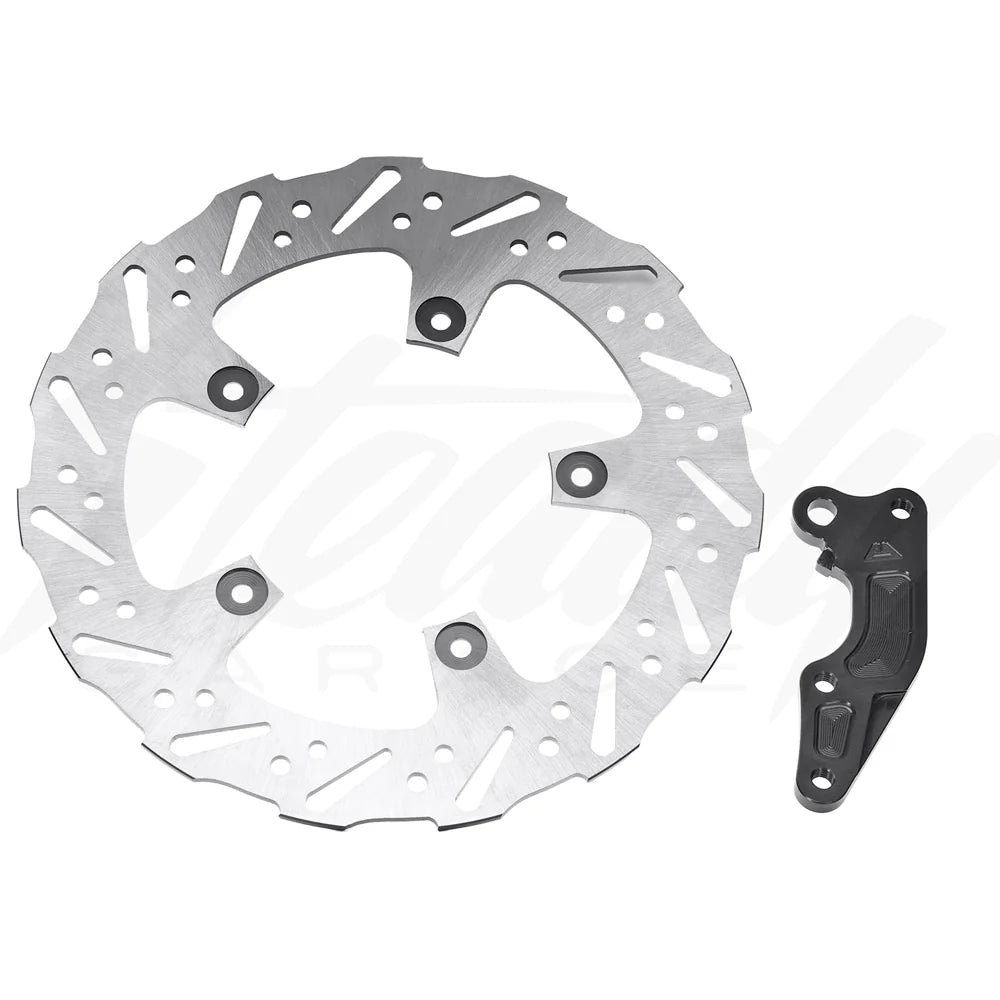 Chimera 245mm Big Rotor Upgrade - 5 Bolt - Honda Grom (ABS 2019+, NON-ABS 2022+), Monkey (ABS/NON-ABS 2019+) - Howling Moto