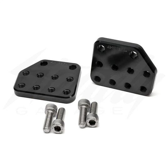 Chimera Peg Relocation Mounting Brackets - Rawrr Mantis - Howling Moto
