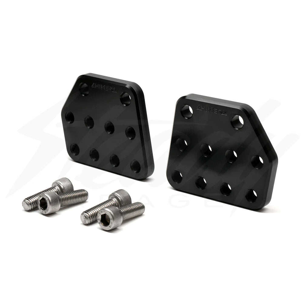 Chimera Peg Relocation Mounting Brackets - Rawrr Mantis - Howling Moto