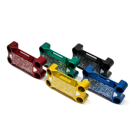 Chimera 7/8" Billet "CA" Handlebar Top Clamp Honda Grom & Monkey Trail 125 (All Years) - Howling Moto