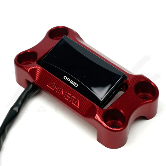 Chimera Handlebar Top Clamp Angled Gauge Mount Honda Grom & Monkey Trail 125 (All Years) - Howling Moto