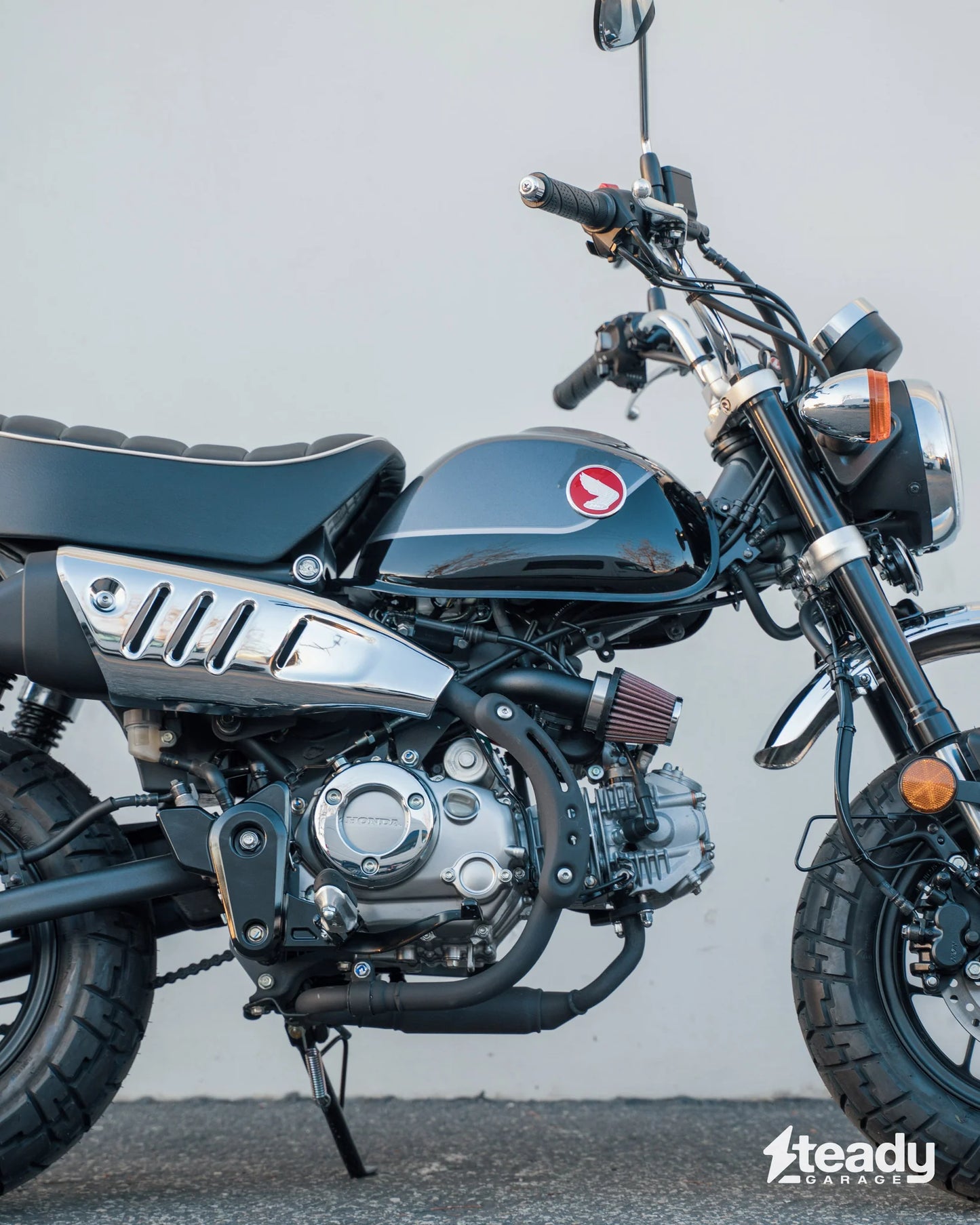 Chimera Short Ram Air Intake System - Honda Monkey 125 (2022+) - Howling Moto