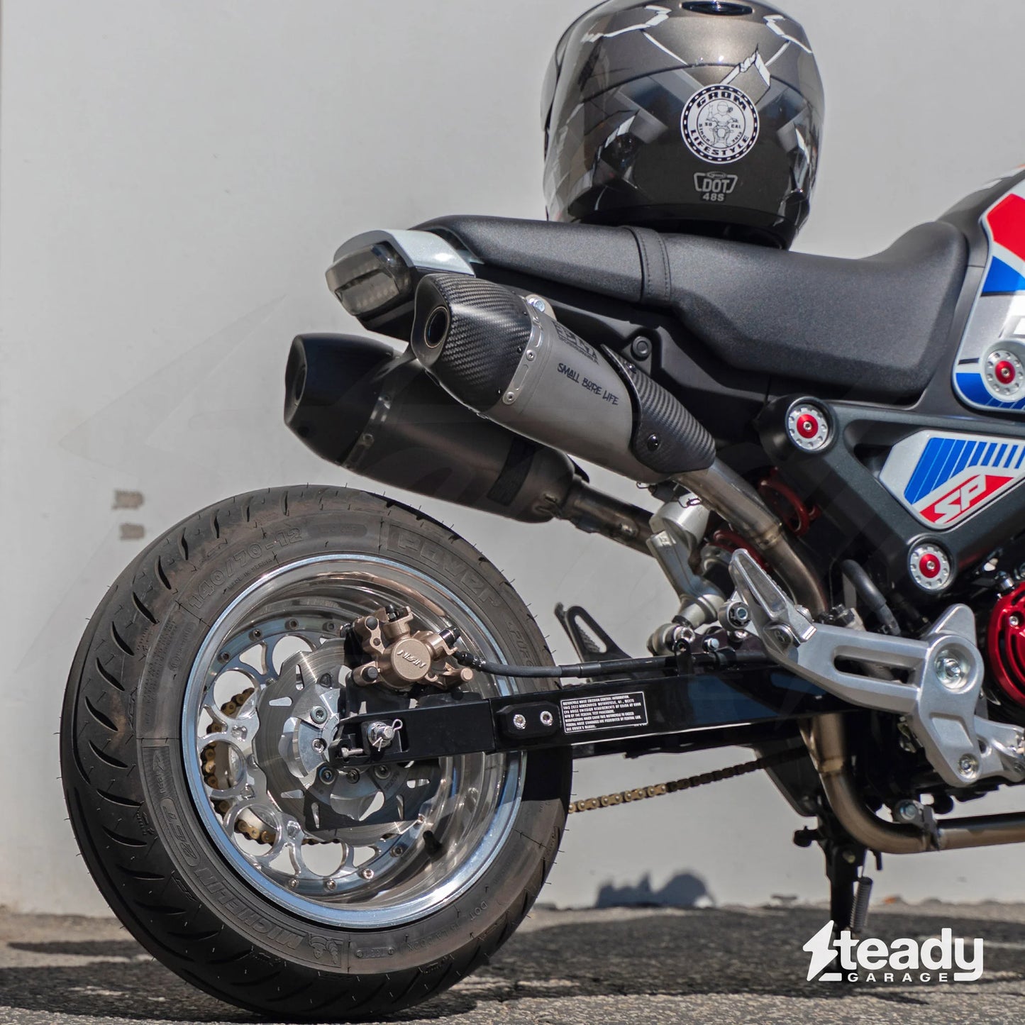 Chimera Adjustable Stretch Extension Blocks - Honda Grom 125 (ALL YEARS) - Howling Moto