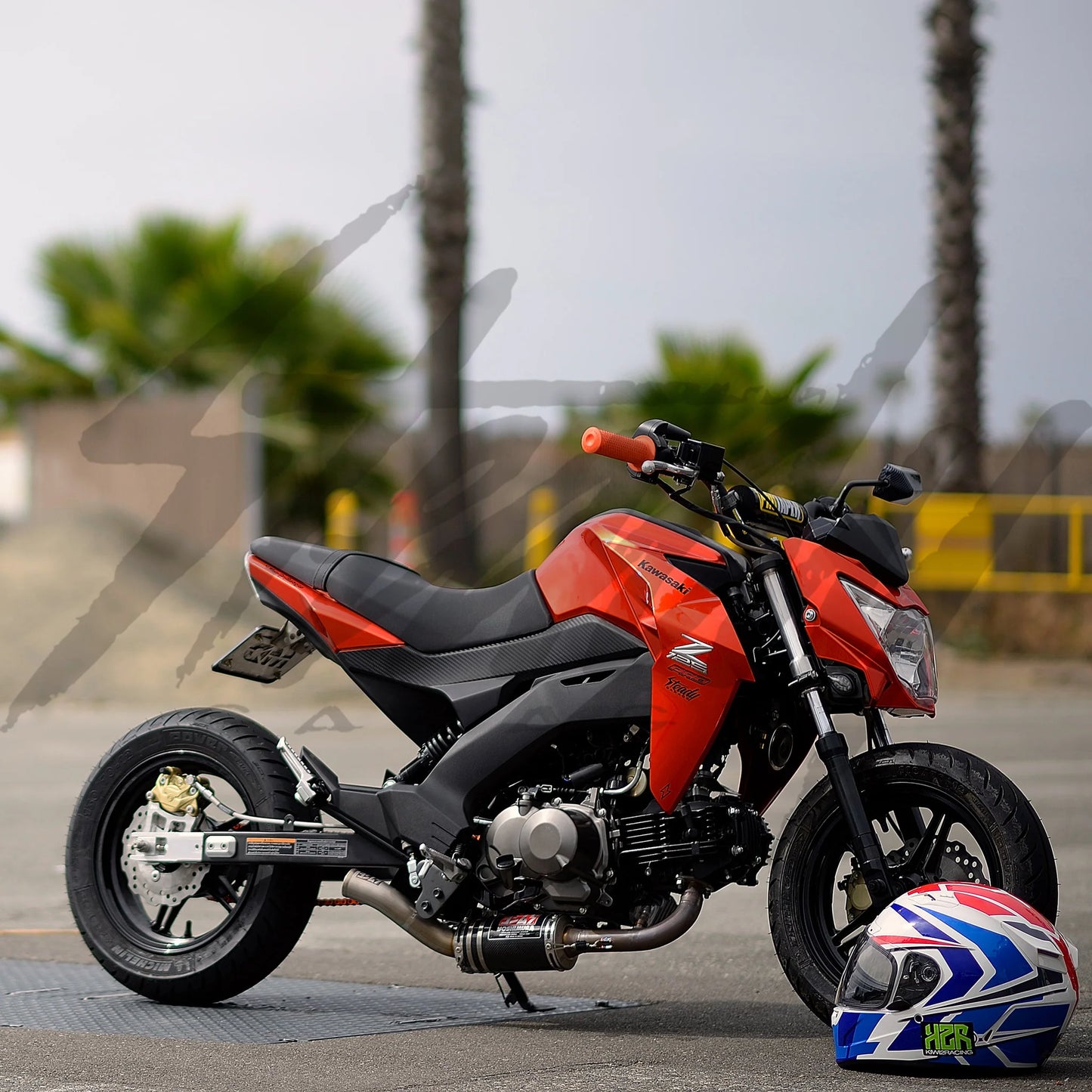 Chimera M24 Fork Adapters Kawasaki Z125 Pro - Howling Moto