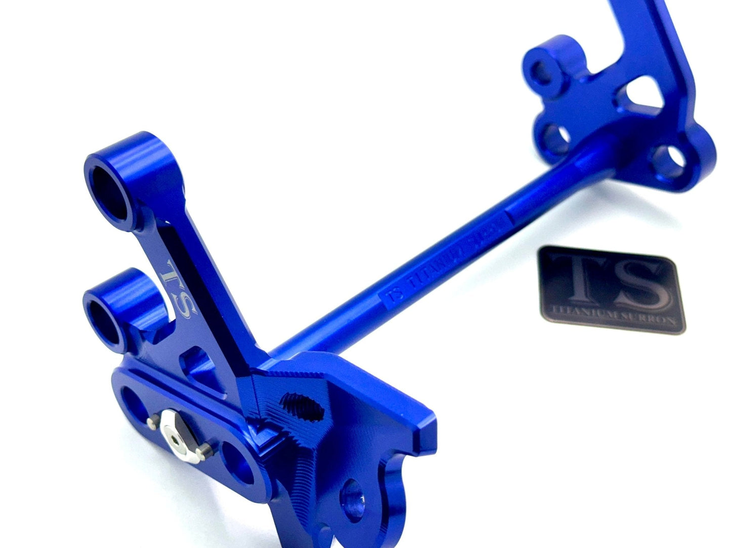 Custom CNC Aluminum Footpeg Bracket Assembly Surron - Howling Moto