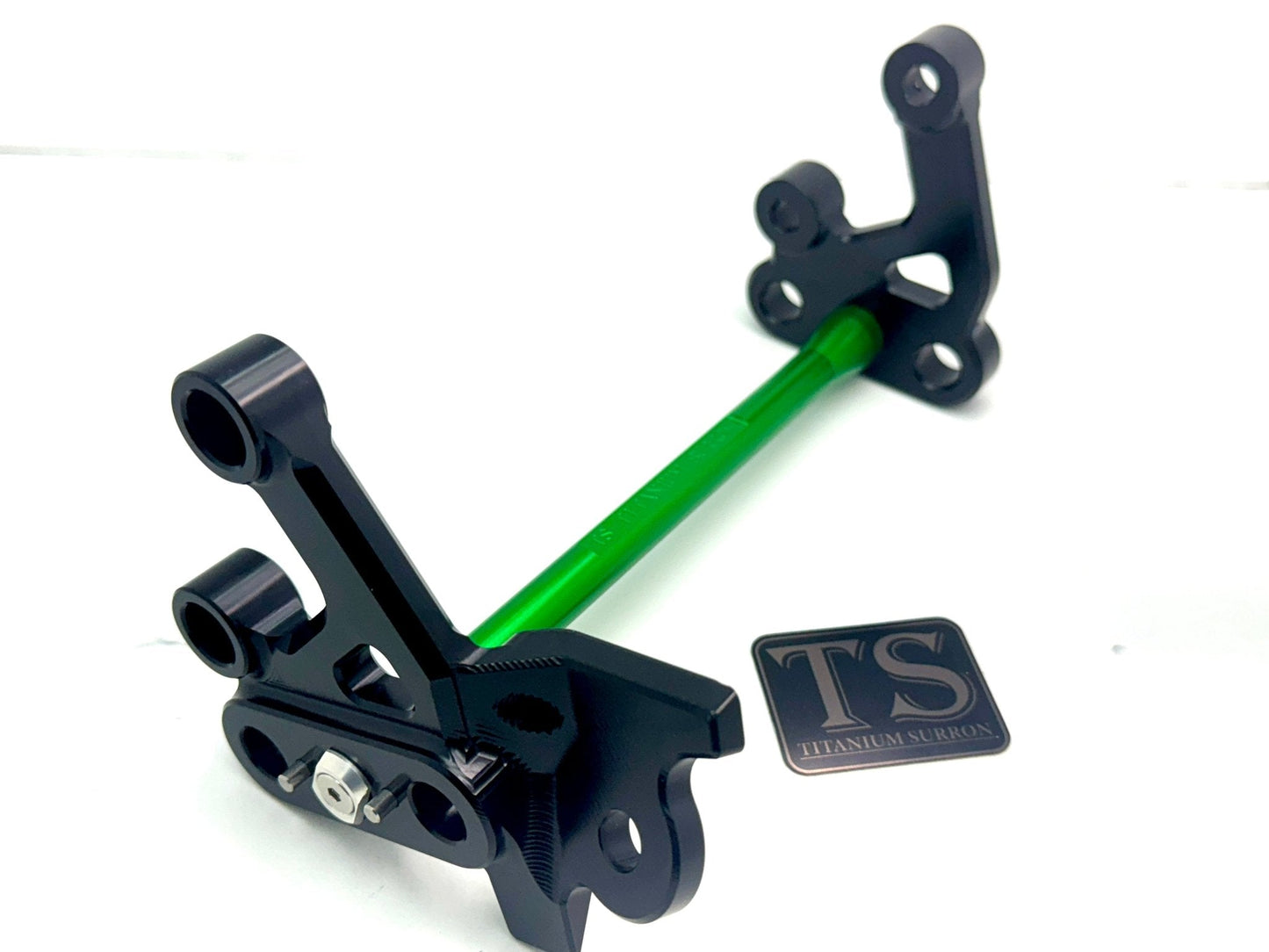 Custom CNC Aluminum Footpeg Bracket Assembly Surron - Howling Moto