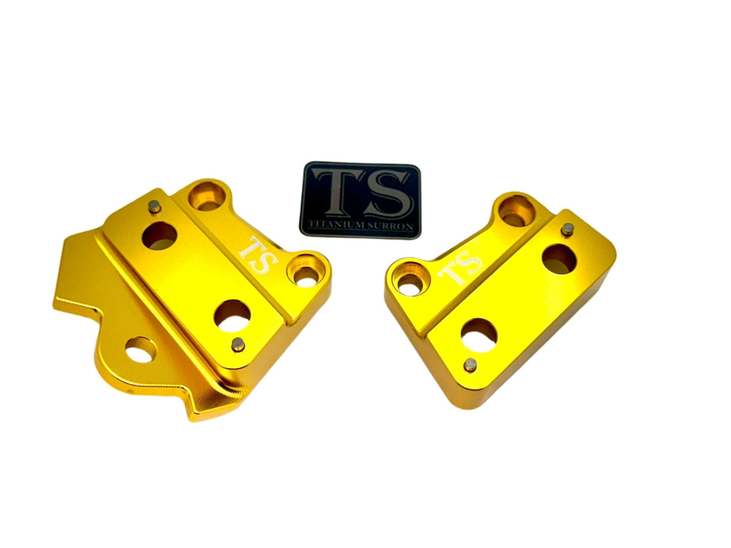 Custom CNC Aluminum Footpeg Brackets for Talaria X3 (XXX models) - Howling Moto