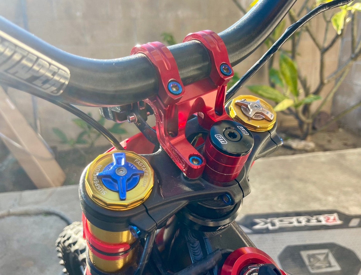 Titanium Direct Mount Stem Bolt Kit - Howling Moto