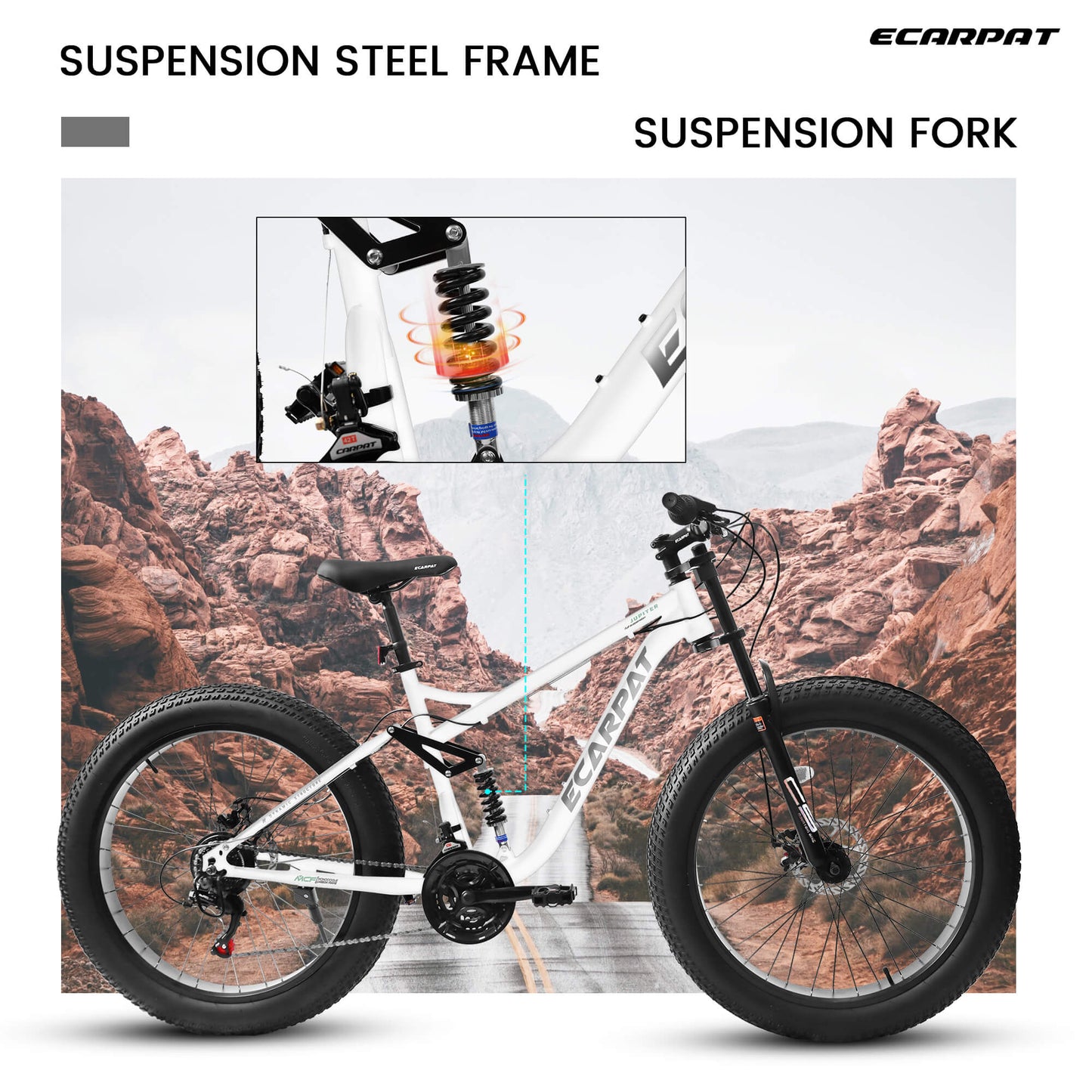 Ecarpat Jumbo MX - 26"×4" - Howling Moto