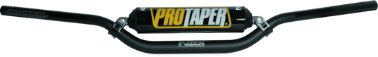 ProTaper Fuzion Carmichael handlebars by Bill's Exhausts, black motocross handlebar with textured grip areas.