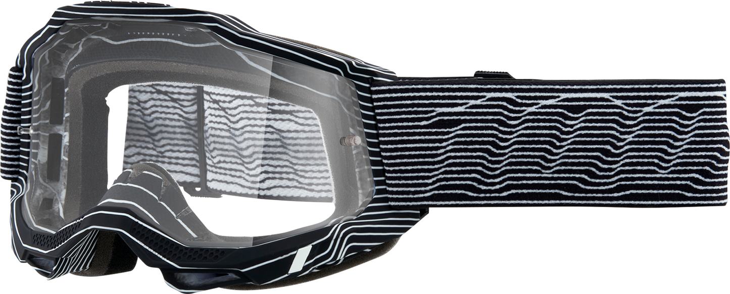 100% Accuri 2 Goggles - Silo - Clear 50013-00024 - Howling Moto