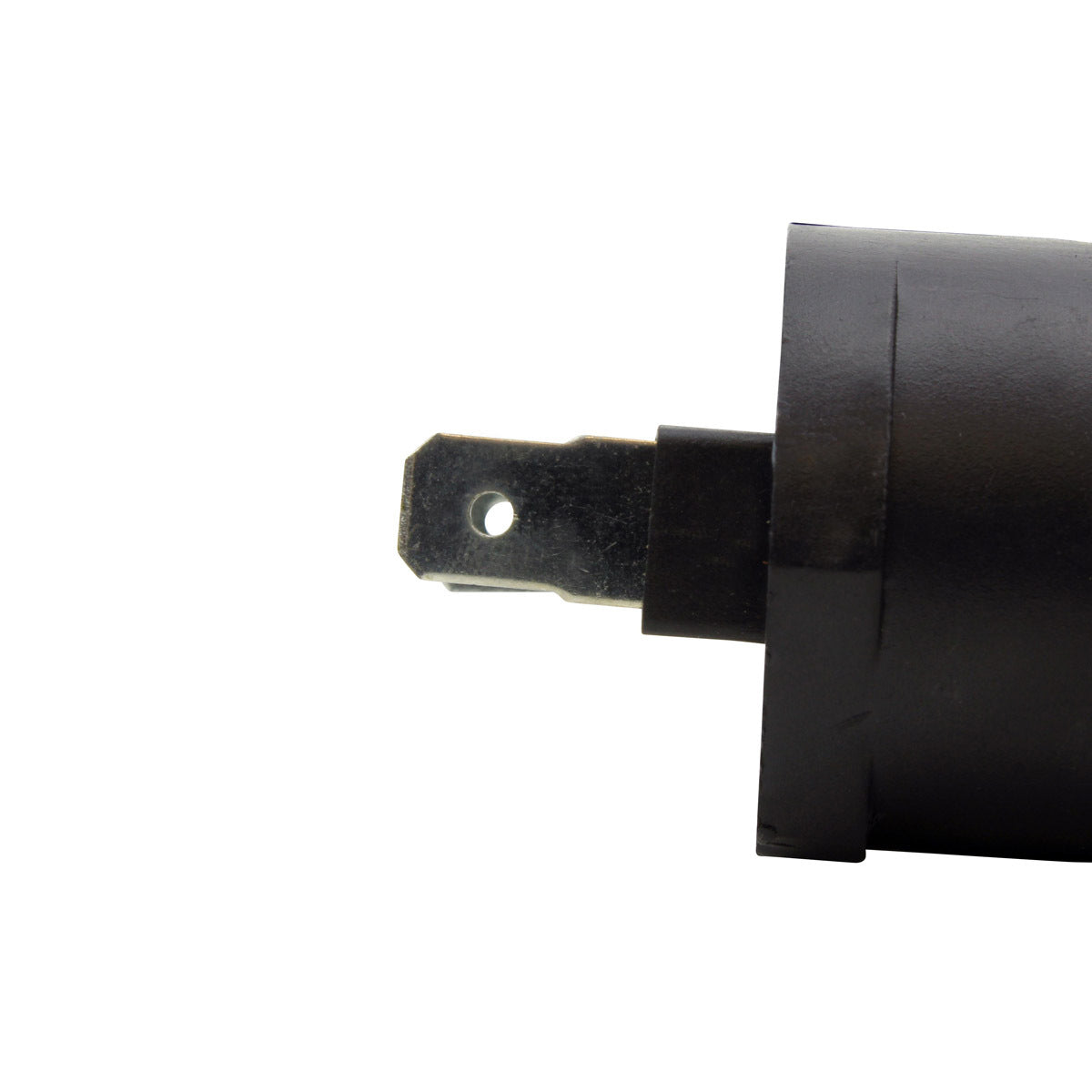 RM STATOR external ignition coil, replacement part RM06025, showing the coil with wiring and mounting components.