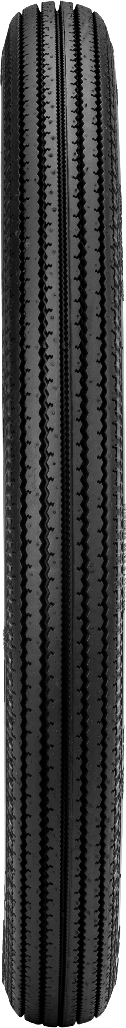 Shinko 270 Super Classic front motorcycle tire, 3.00-21 size, bias tube type with white wall, designed for vintage bikes.