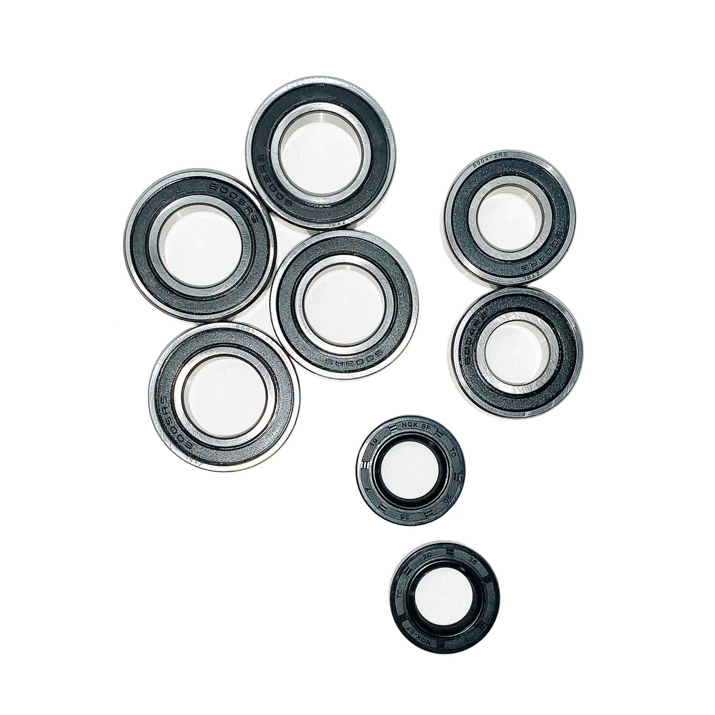 eDirtyBike bearing kit for Talaria Sting MX3 and MX4 transmission gearboxes, includes durable bearings for gearbox rebuilds.