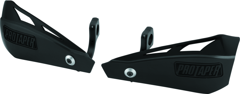 Black ProTaper Brush Guard Kit by Bill's Exhausts, designed to protect and enhance motorcycle handlebar grips and controls.