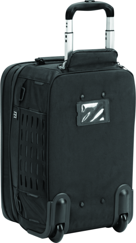 Kuryakyn Xkursion XW Porter Bag for powersports, rugged black bag with multiple compartments and attachment straps for mobile use