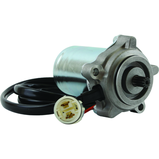 QuadBoss Honda TRX400FA FourTrax Rancher 4x4 AT shift control motor part in black and metal, showing detailed component view.