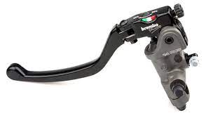 Brembo RCS14 Clutch/Handbrake Master Cylinder with Long Folding Lever - Howling Moto