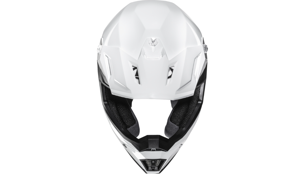 HJC C50 solid motorcycle helmet with lightweight polycarbonate shell, full-face design, and aerodynamic shape.