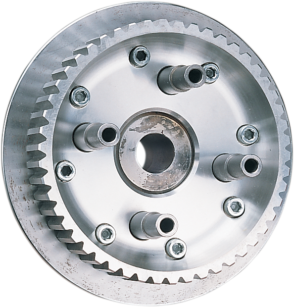 DRAG SPECIALTIES clutch hub for Harley Big Twin '84-'89, part 37550-84A-BXLB2, showing metal clutch hub component.