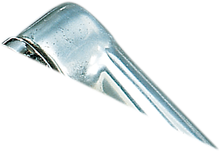 Chrome Drag Specialties Soft-Ride Shift Peg for motorcycle, featuring a durable, ergonomic design and standard size.
