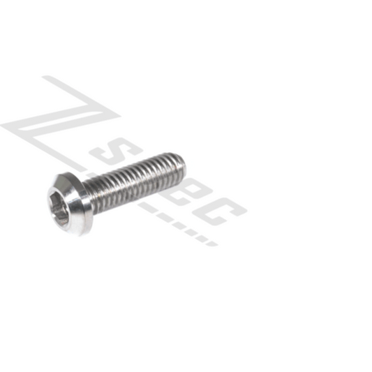 ZSPEC M6-1.0x20mm Dress Up Bolt® Fastener, Angled Head, Titanium Grade-5, Per Each - Howling Moto