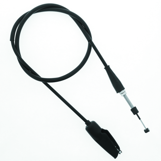 QuadBoss Polaris Outlaw 500 clutch cable for 2003-2007 Polaris Predator and Outlaw models, showing the cable and fittings.
