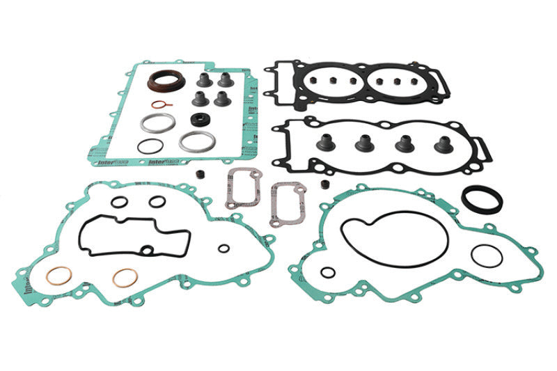 QuadBoss complete gasket set with oil seals for Polaris RZR XP 900 (2011-2013), featuring various gaskets and seals for engine repair.