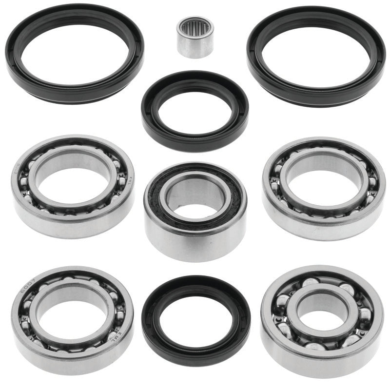 QuadBoss Arctic Cat 300 4x4 front differential bearing and seal kit for Arctic Cat quad ATV, complete service solution.