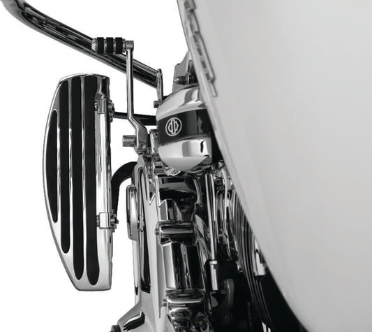 Kuryakyn, Kuryakyn Floorboard Relocator Brackets for Harley-Davidson Touring Models - Chrome Part #4609