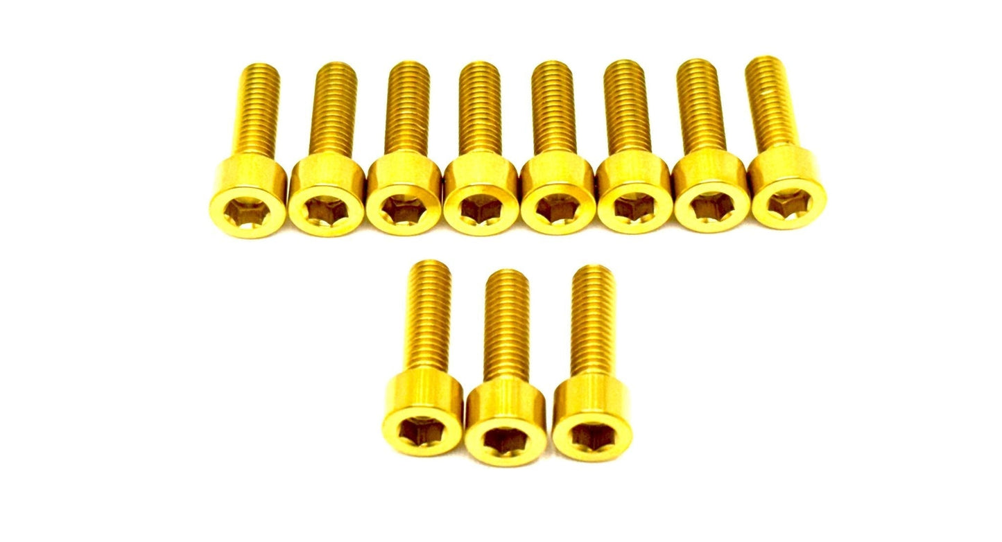 Titanium EXT Ferro Fork 11/17 Piece Bolt Kits - Howling Moto