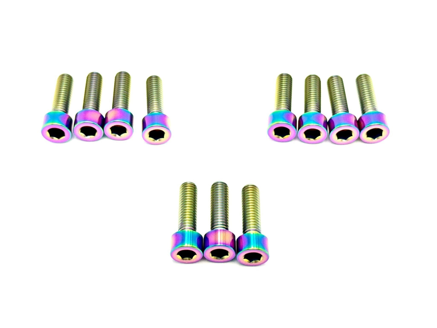 Titanium EXT Ferro Fork 11/17 Piece Bolt Kits - Howling Moto
