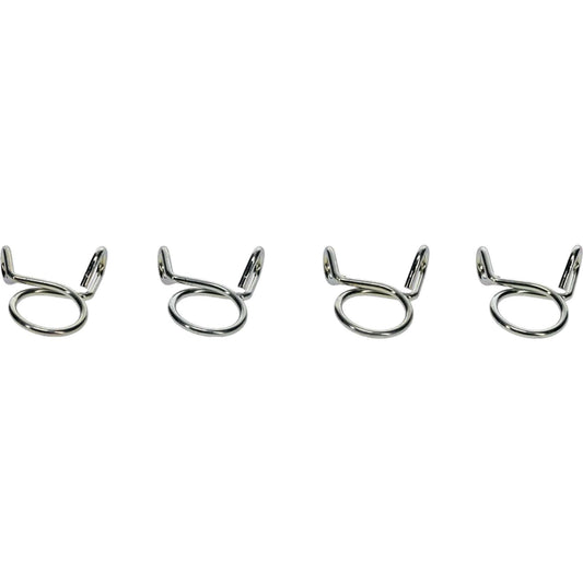 ALL BALLS Hose Clamp Refill Kit 4-Pack showing durable replacement clamps for reliable hose sealing.