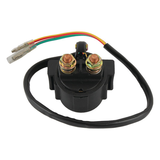 QuadBoss Honda TRX400EX Sportrax starter solenoid and relay part, showing the electrical component with wiring connections.