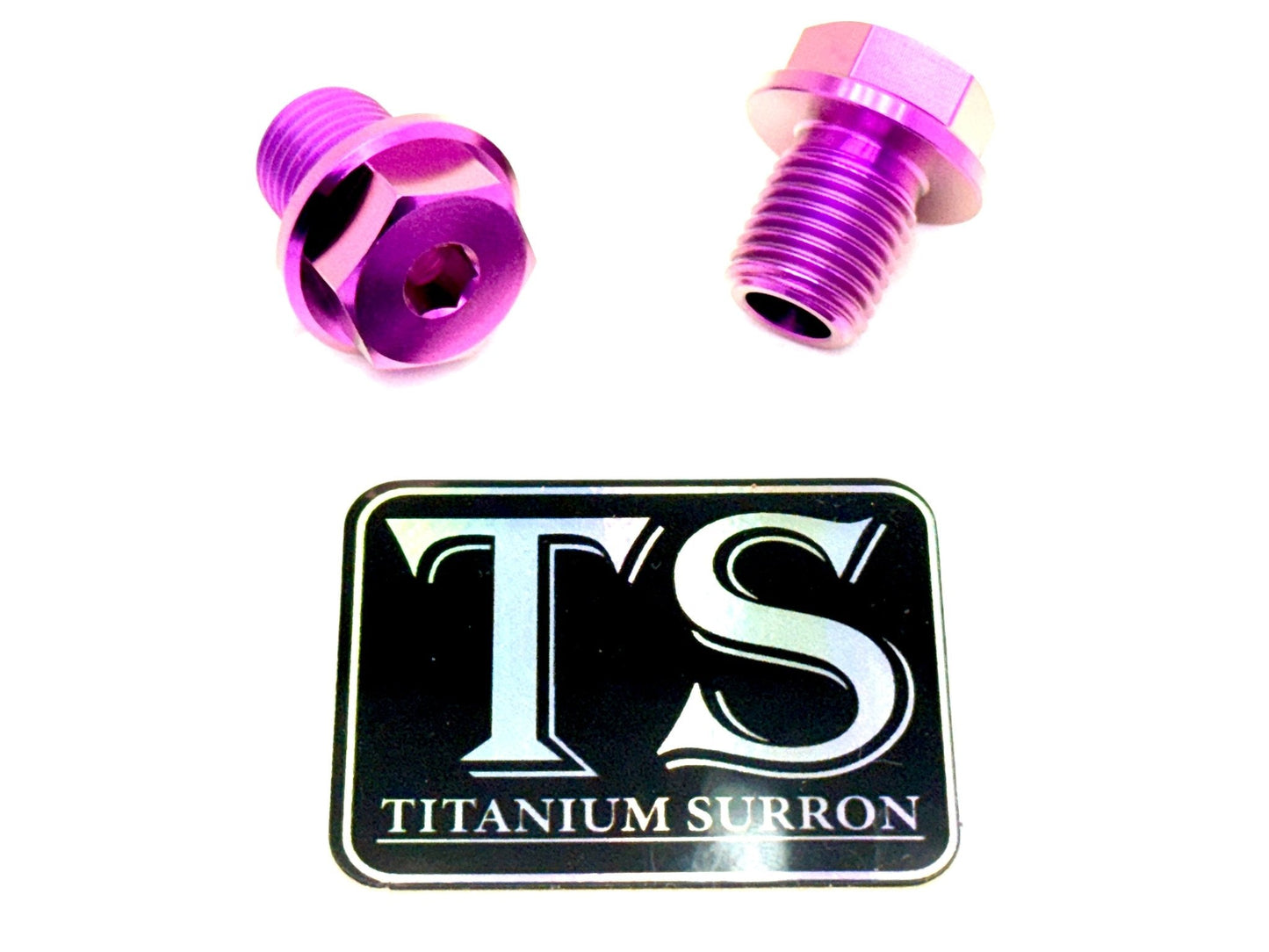 Titanium FastAce Fork Axle Bolts. ALX13RC (2.0) and AXH12RV (3.0) - Howling Moto