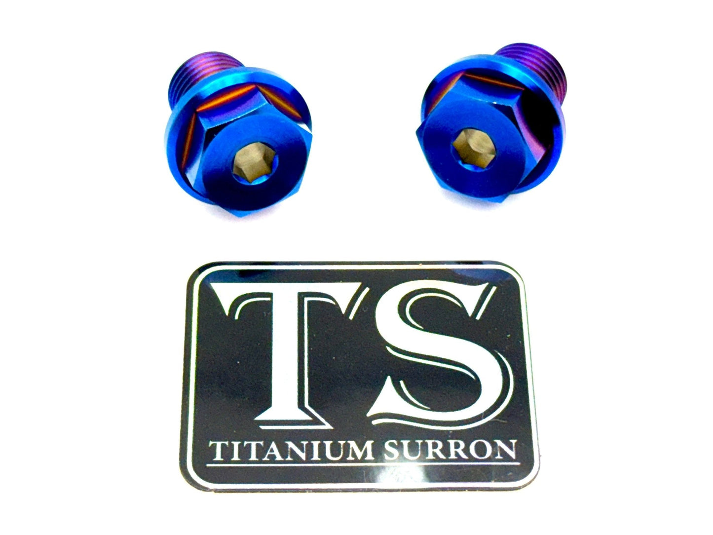Titanium FastAce Fork Axle Bolts. ALX13RC (2.0) and AXH12RV (3.0) - Howling Moto