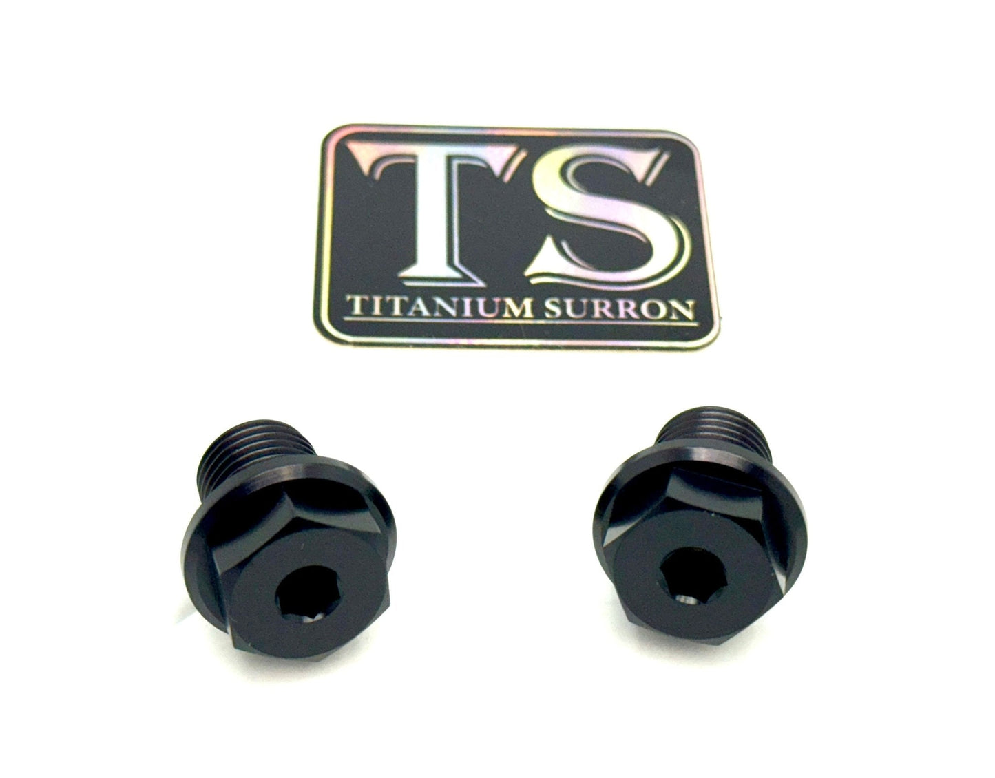 Titanium FastAce Fork Axle Bolts. ALX13RC (2.0) and AXH12RV (3.0) - Howling Moto