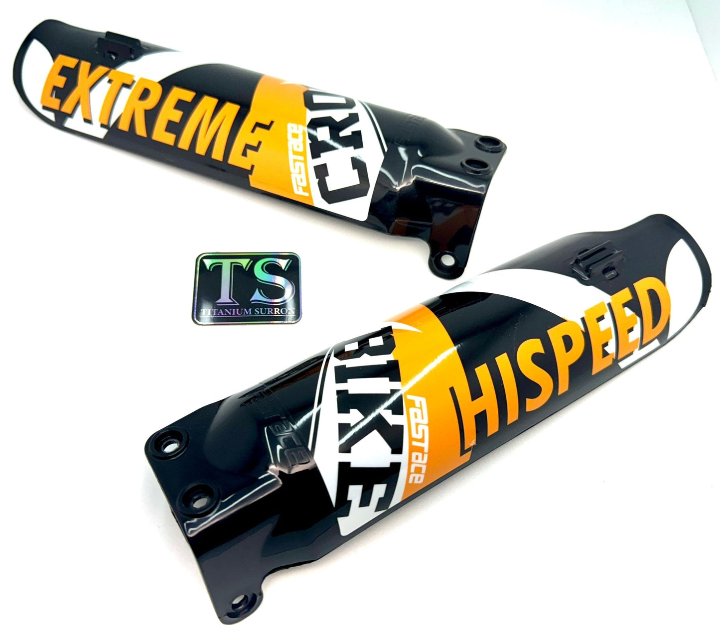 FastAce Fork Plastic Replacement Guards - Howling Moto
