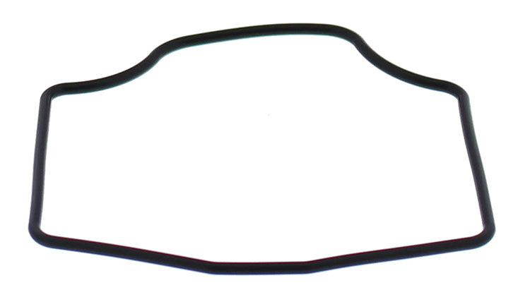 All Balls Float Bowl Gasket Part 46-5061 arranged on a white background, showing rubber gasket for motorcycle float bowl repair.