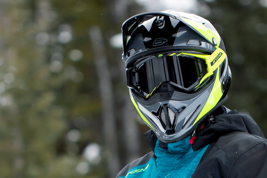 Bill's Exhausts ARCTIVA Vibe Snow Goggles with Smoke lens, featuring a sleek design and adjustable strap for winter sports.