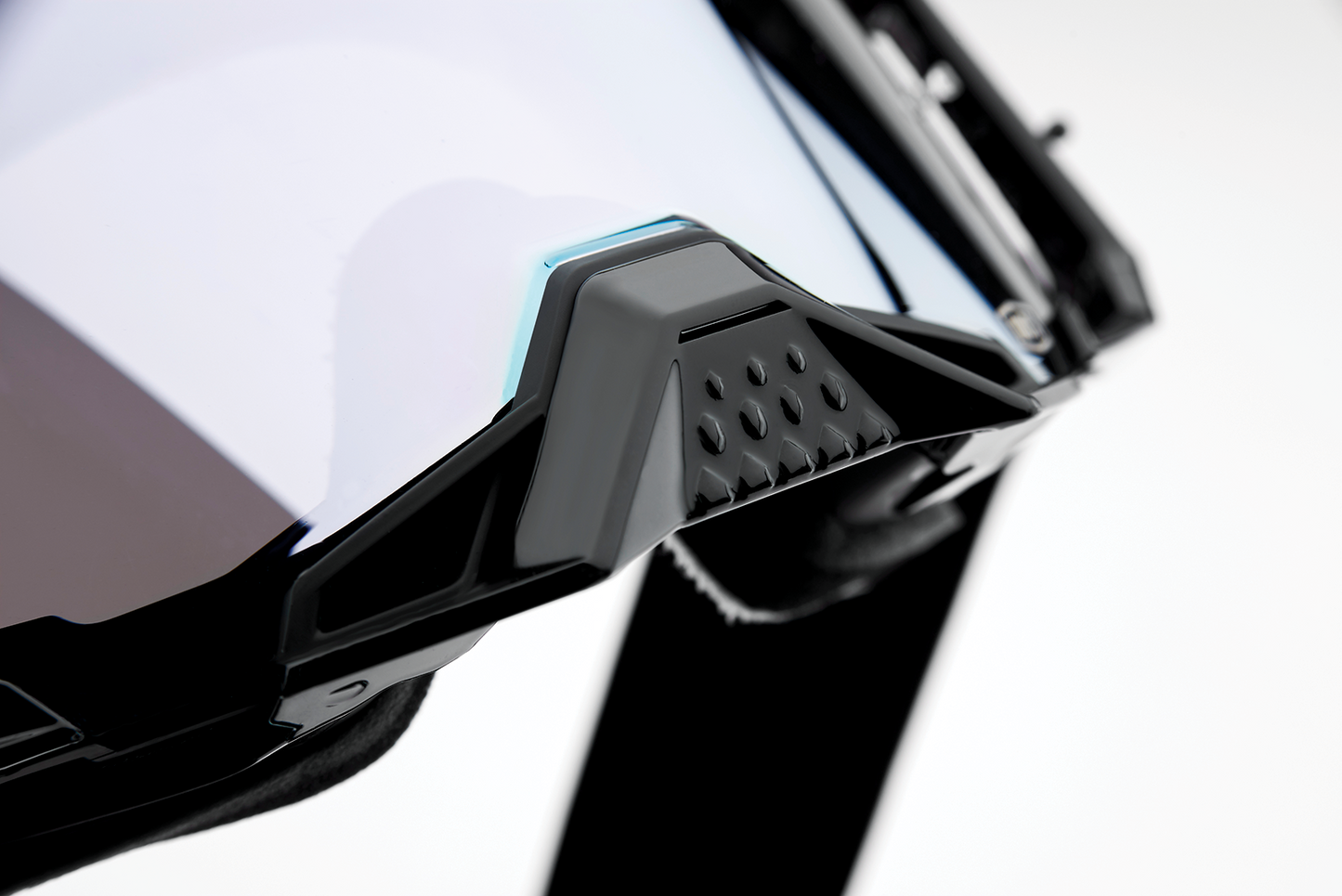 100% Armega Goggles - Black - Silver Flash Mirror 50005-00001 - Howling Moto