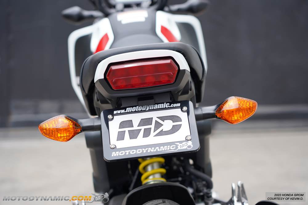 Motodynamic Fender Eliminator Kit for Honda Grom All Years - Howling Moto