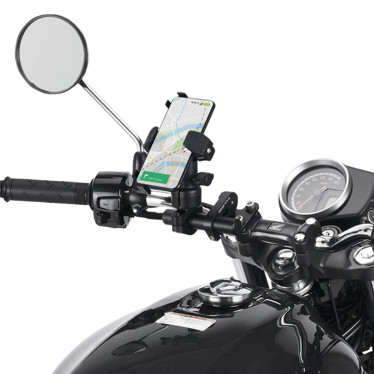 ZETA, ZETA Tough Lock Phone Mount ZE60-0010 | Durable Motorcycle Smartphone Holder with Vibration Absorber System